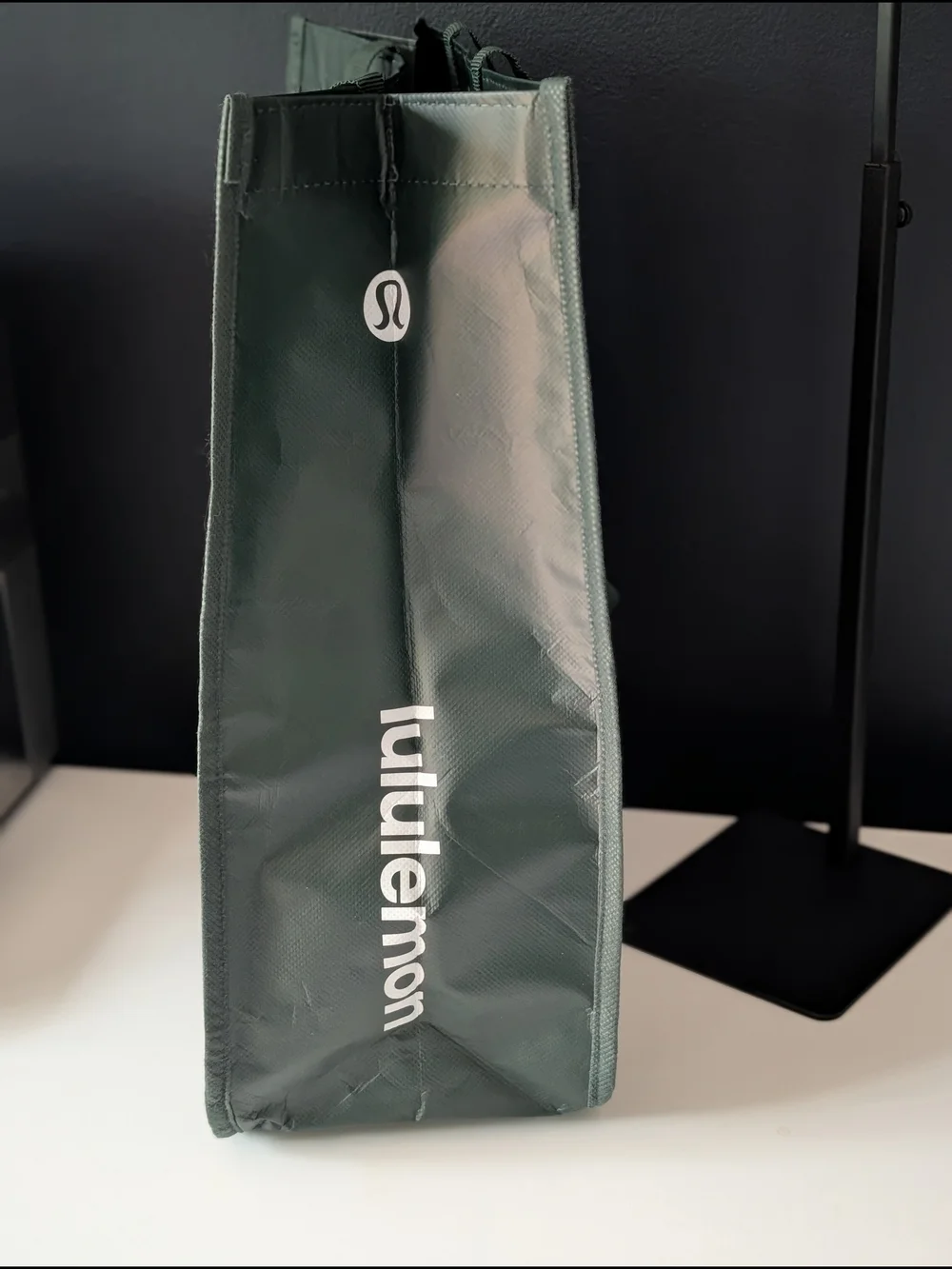 Lululemon Athletica Forest Green Reusable Tote